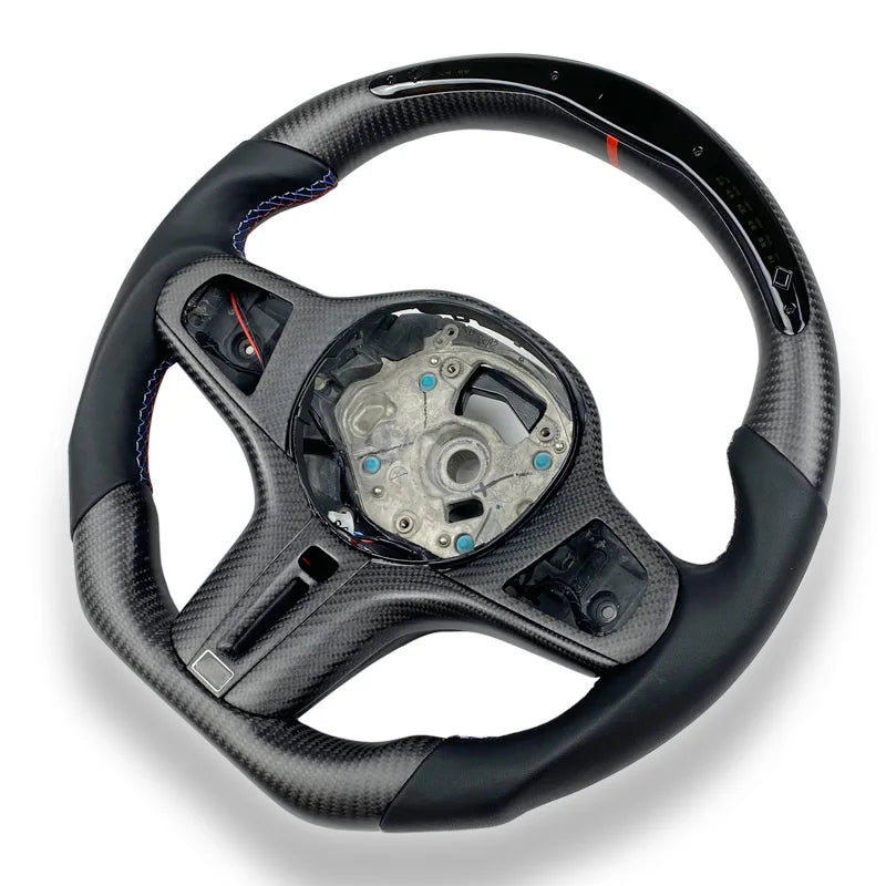 Carbon Fibre Steering Wheel For BMW G Series G80 - G82 - G83 - LED