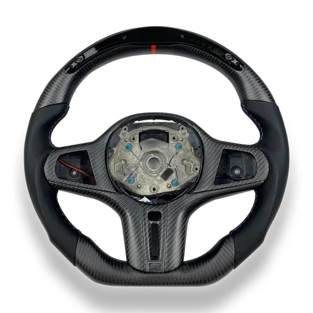 Carbon Fibre Steering Wheel For BMW G Series G80 - G82 - G83 - LED